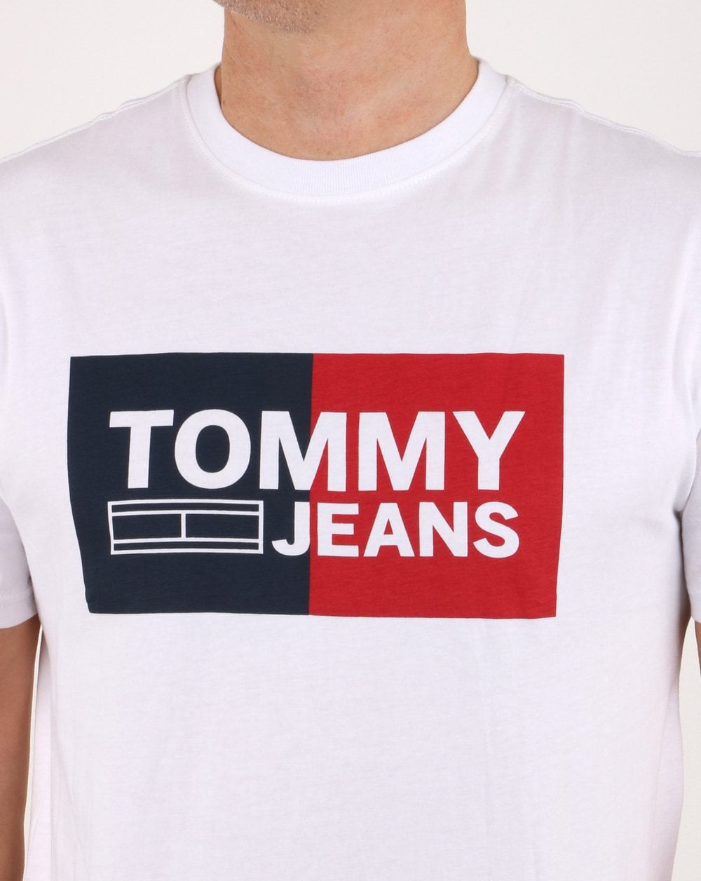 Tommy Hilfiger Split Box T-shirt Classic White