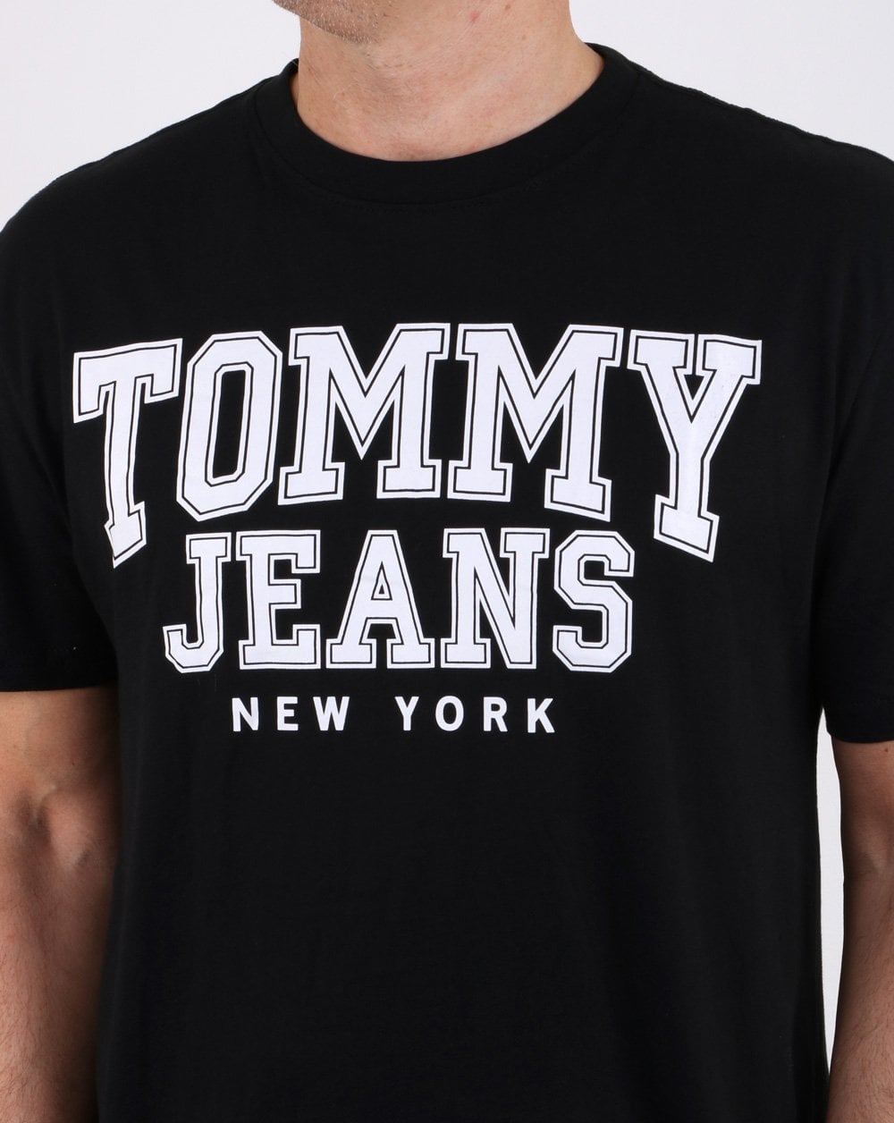 Tommy Hilfiger College T-shirt Tommy Black