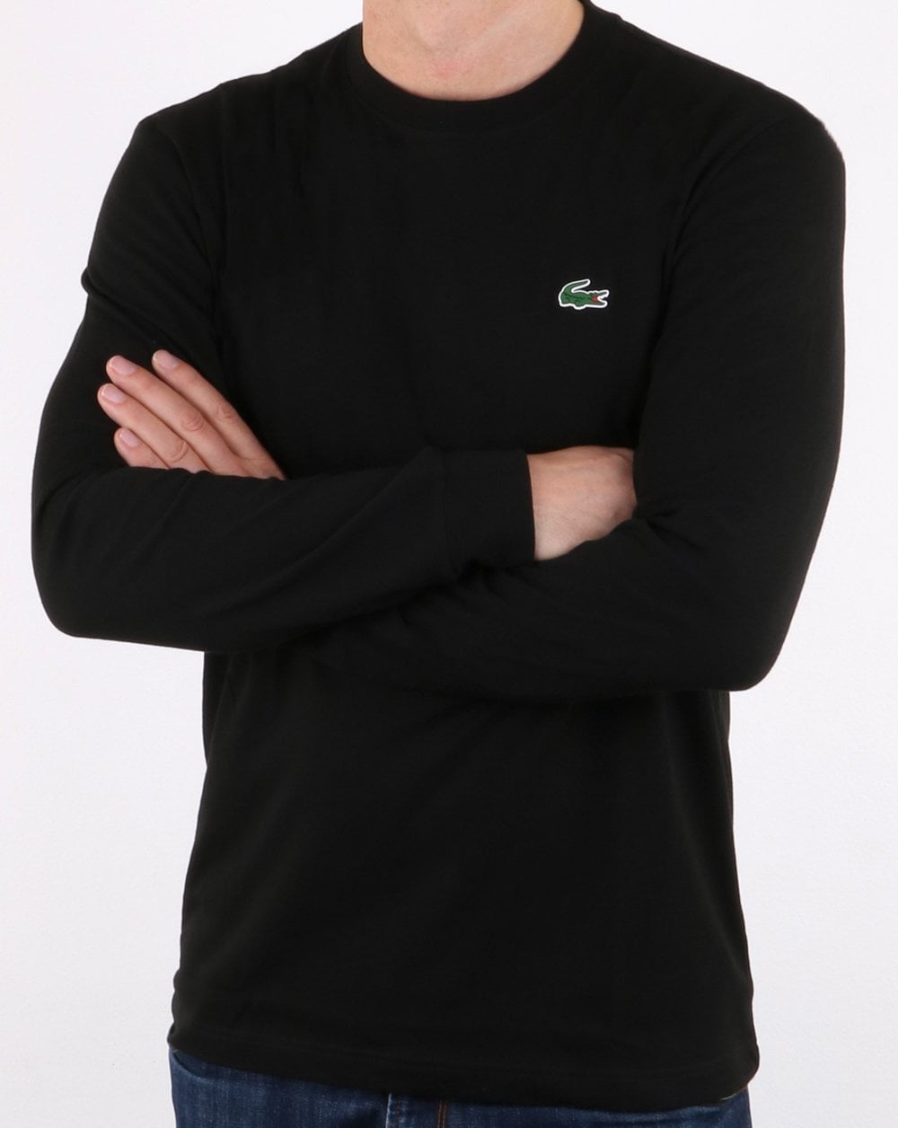 Lacoste Long Sleeve T-shirt Black