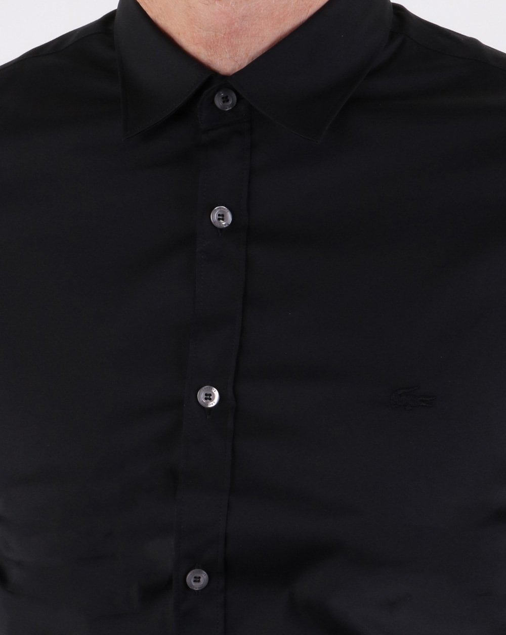 Lacoste Woven Shirt Black