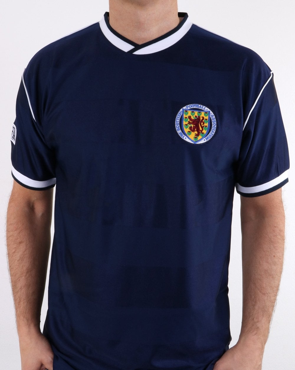 Scotland 1986 World Cup Shirt Blue
