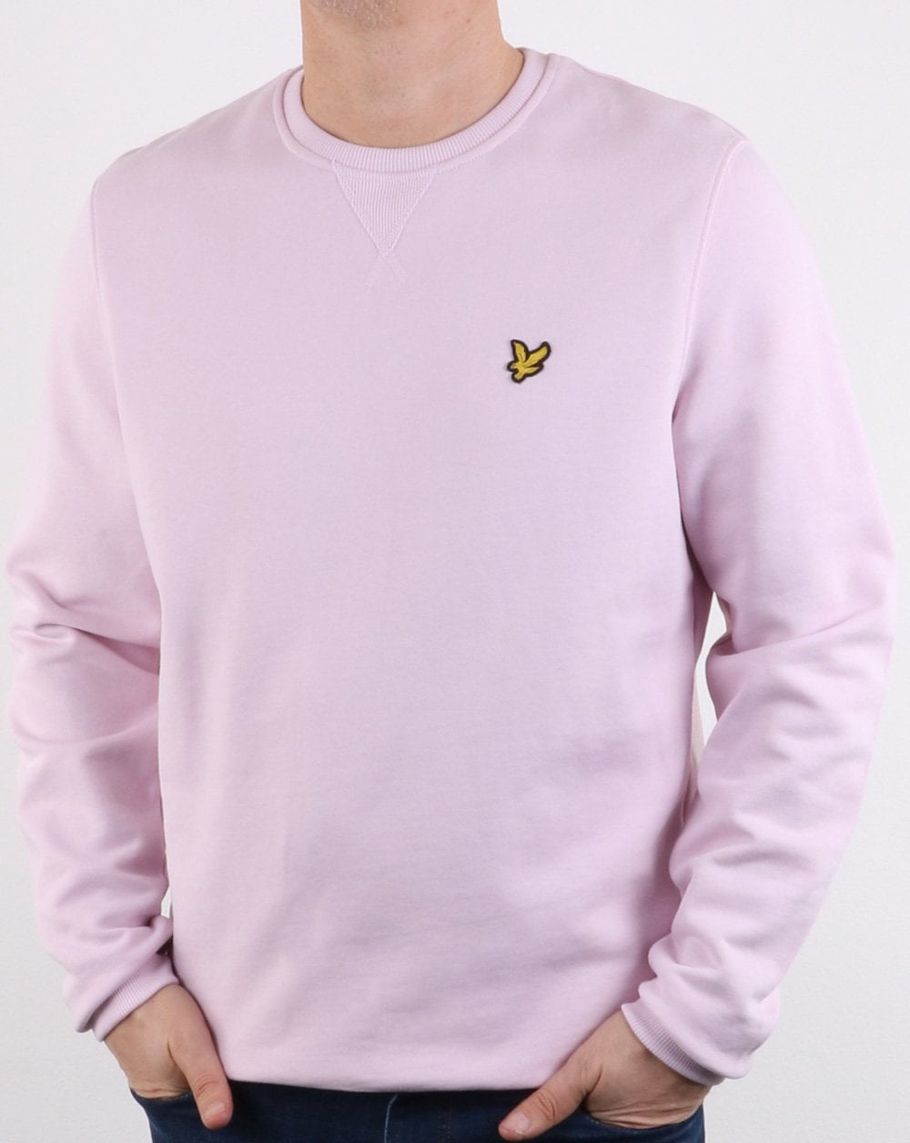 Lyle And Scott Crew Neck Sweatshirt Soft Pink