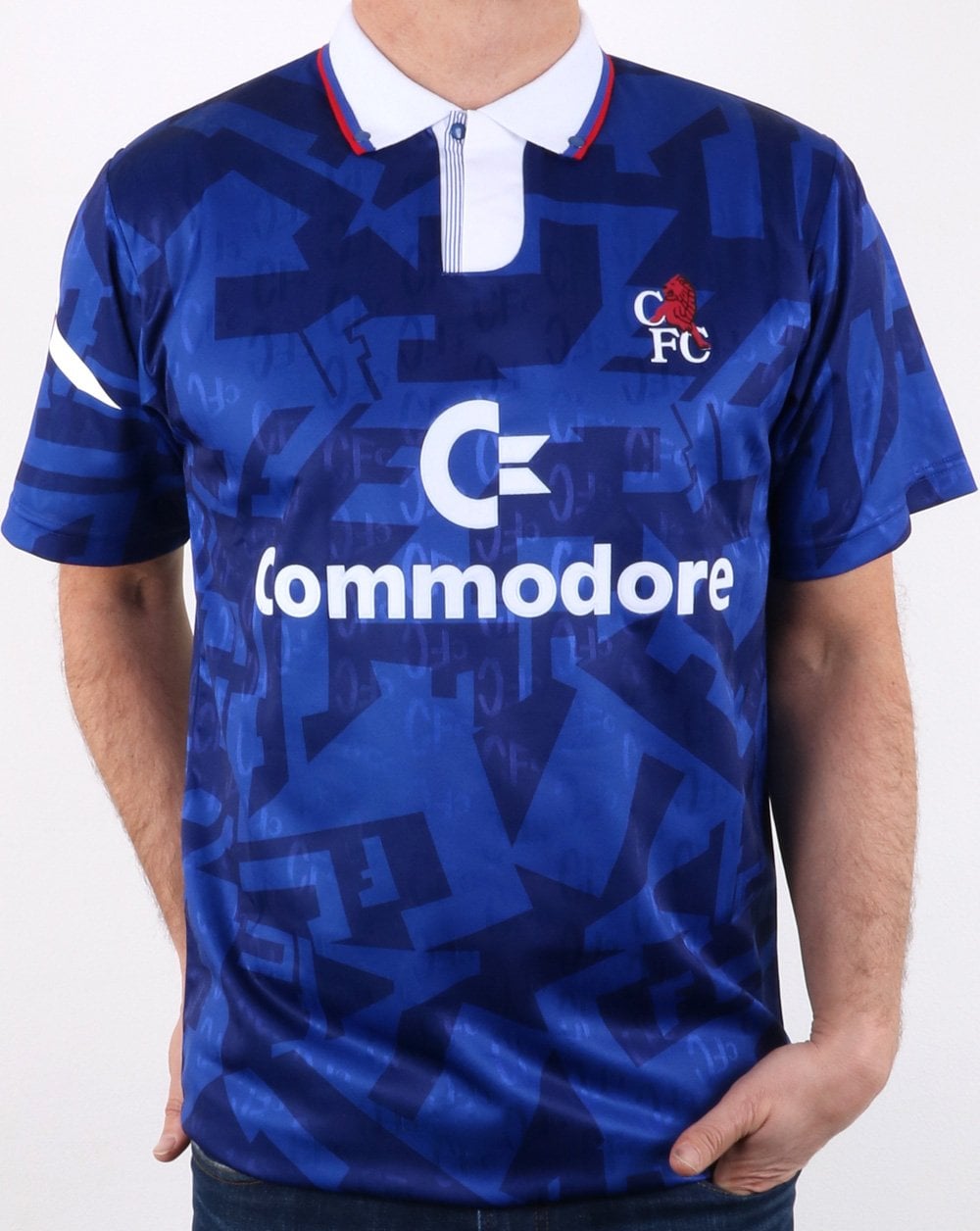 Chelsea 1992 Football Shirt Blue