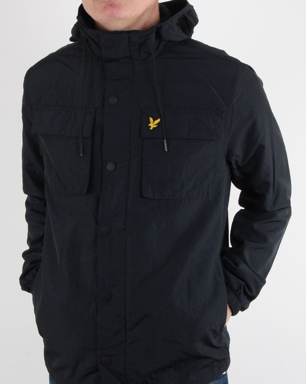 Lyle And Scott Pocket Jacket Dark Navy