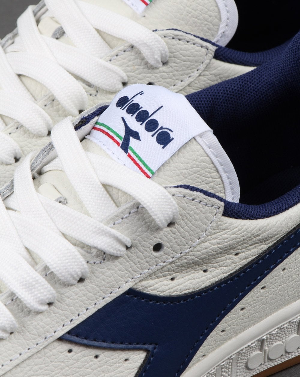 Diadora Game L Low Trainers White/blue