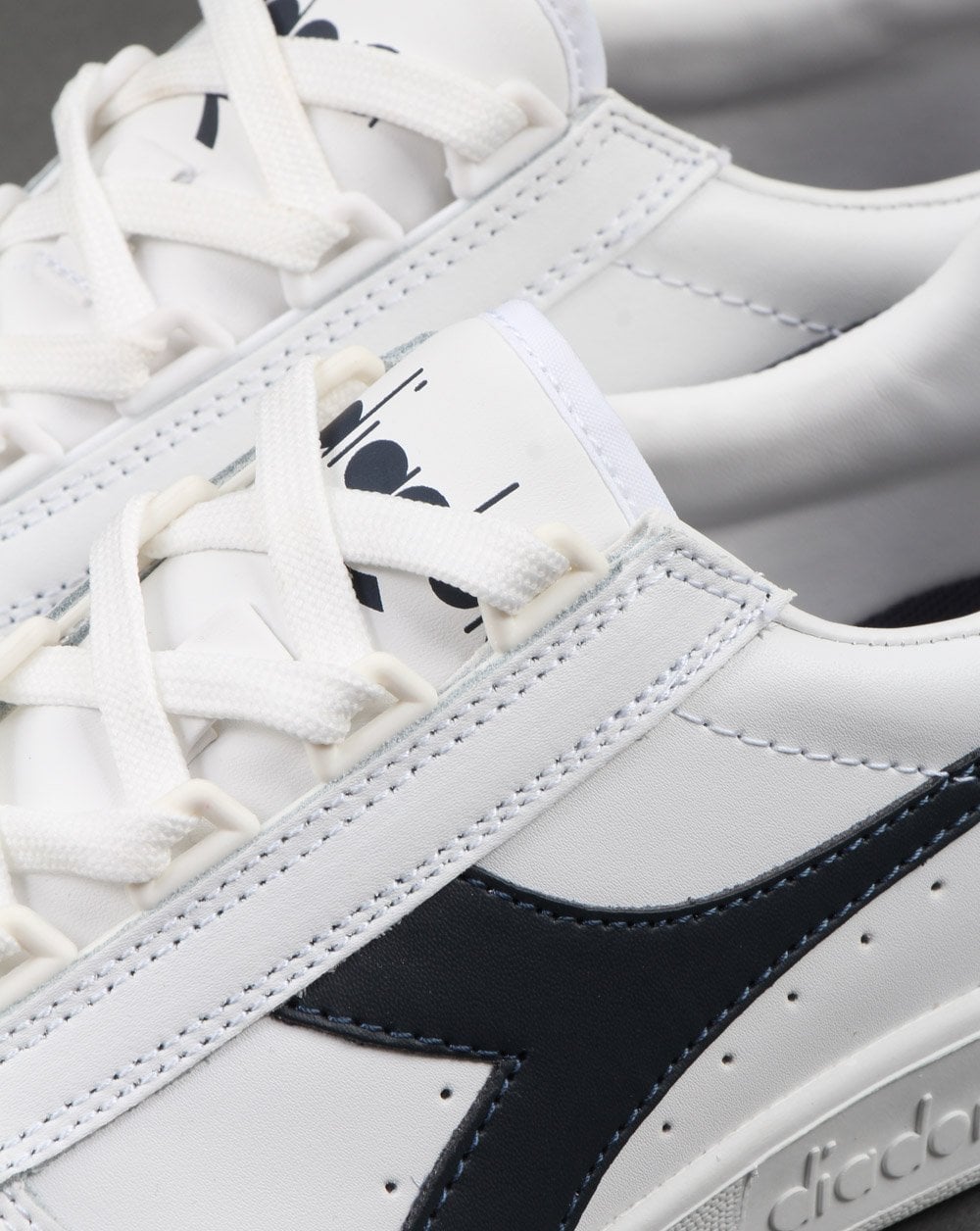 Diadora B. Elite Trainers White/Denim Blue