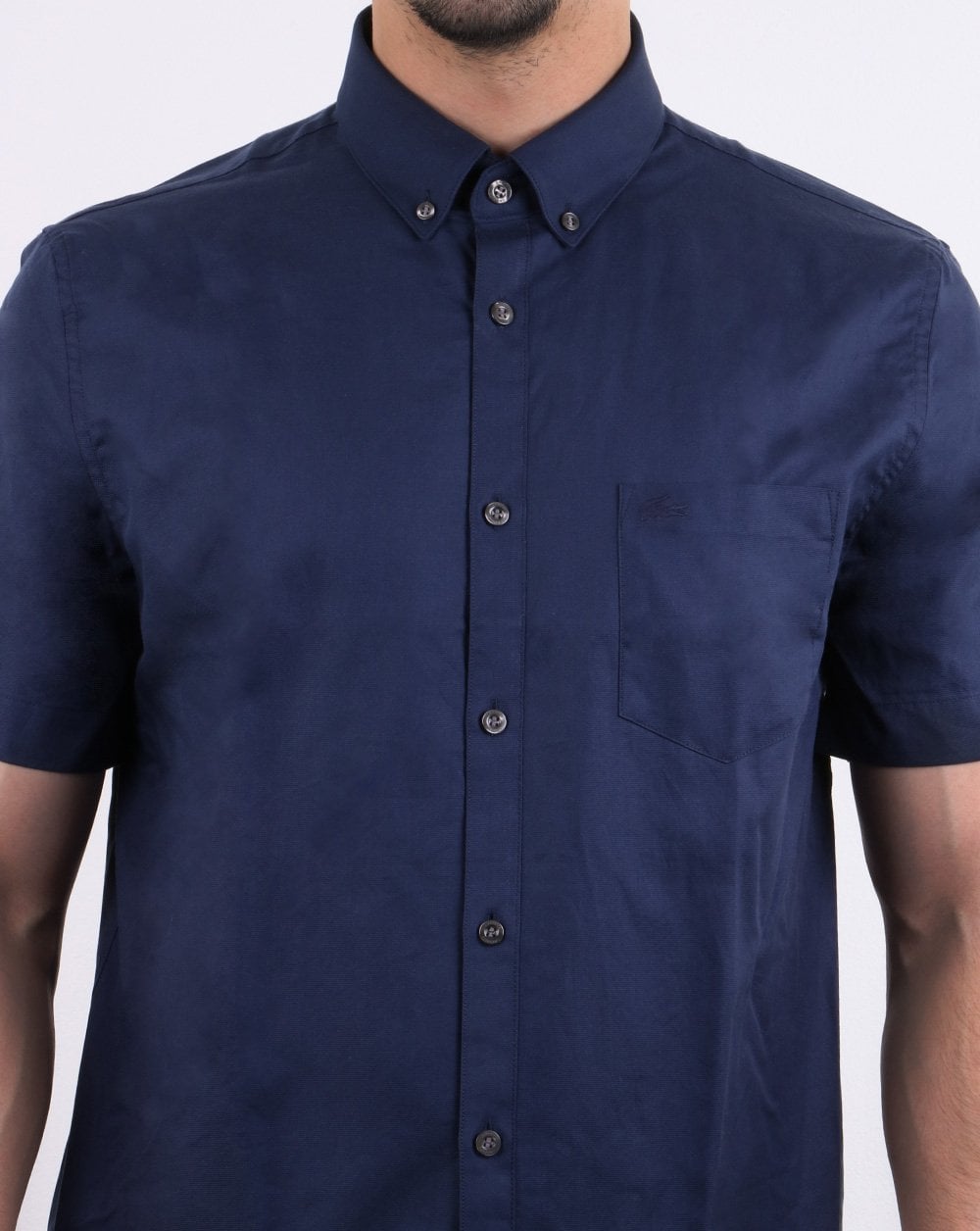 Lacoste Short Sleeve Shirt Navy