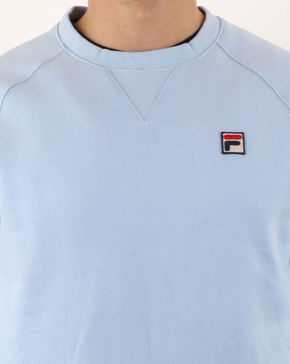 Fila Vintage Pozzi Crew Sweat Soft Sky