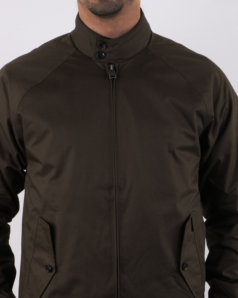 Ben Sherman Harrington Jacket Dark Green