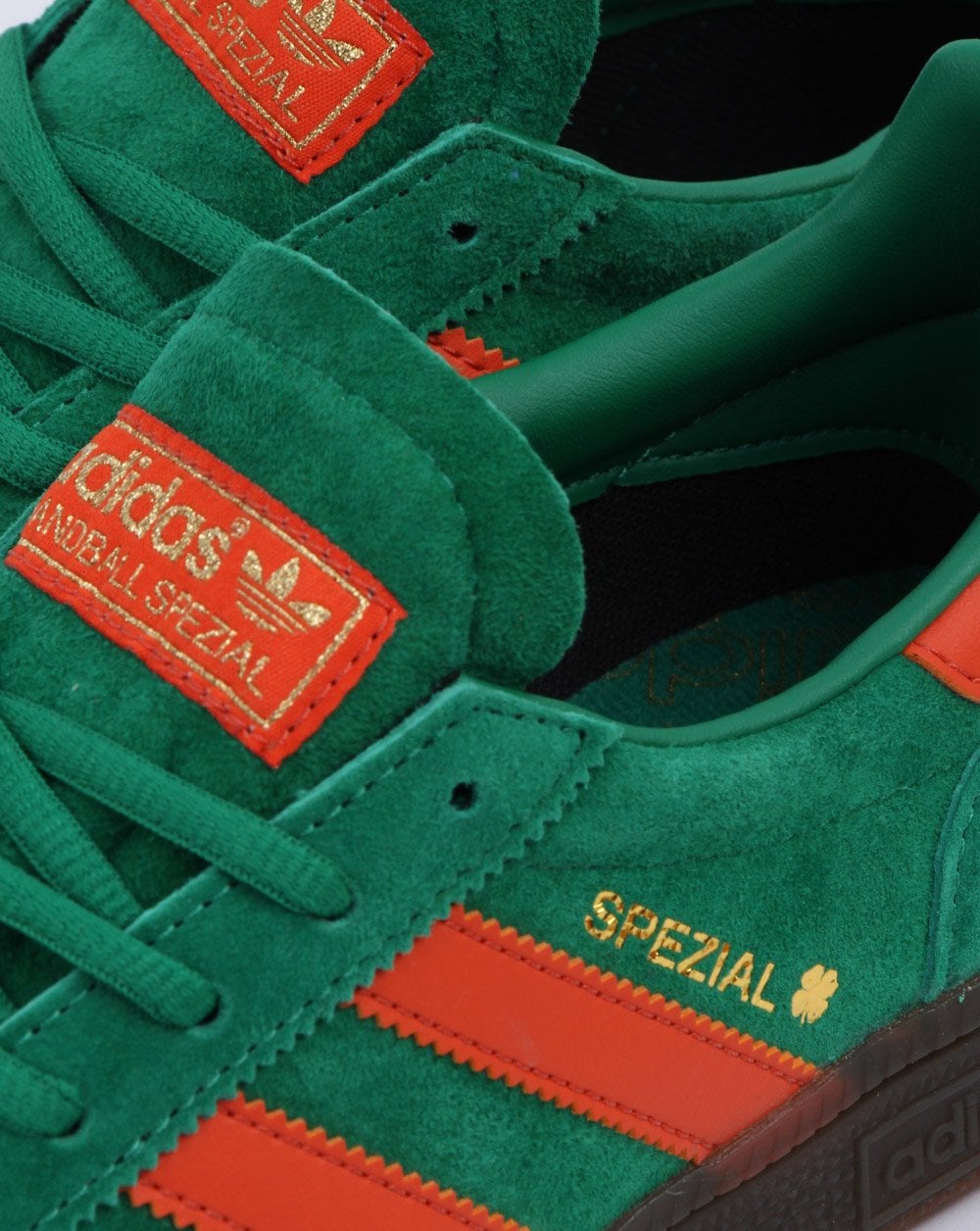 Adidas Spezial Trainers Bold Green/ Orange