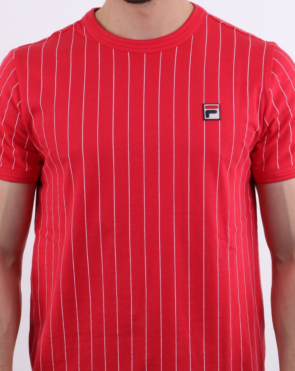 Fila Vintage Guilo T Shirt Red