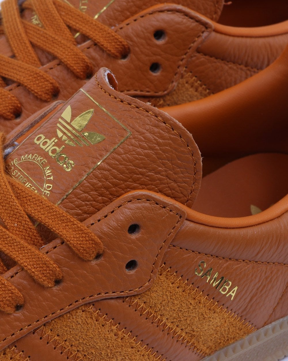 Adidas Samba Og Ft Trainers Burnt Orange