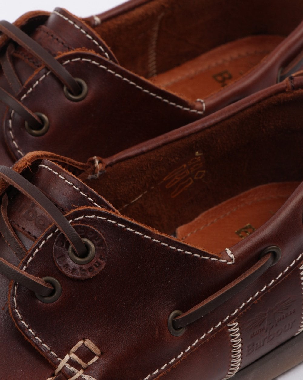 Barbour Capstan Boat Shoe Mahogany