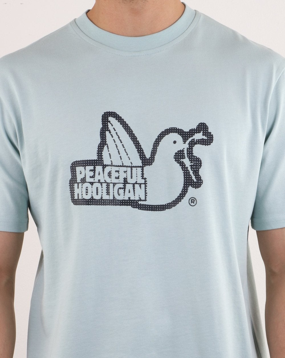 Peaceful Hooligan Dot T-shirt Cadet