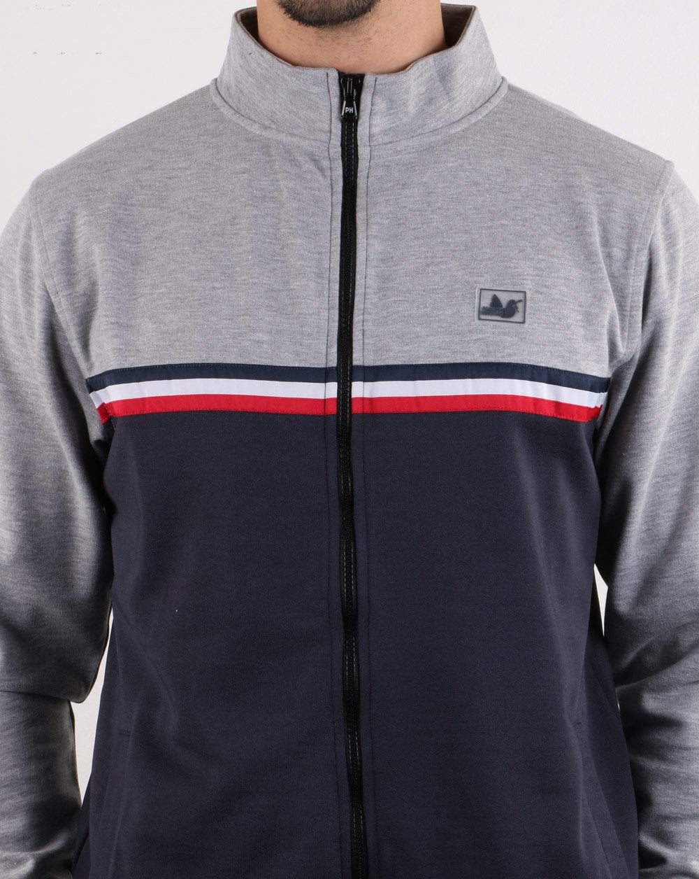 Peaceful Hooligan Joshua Track Top Grey
