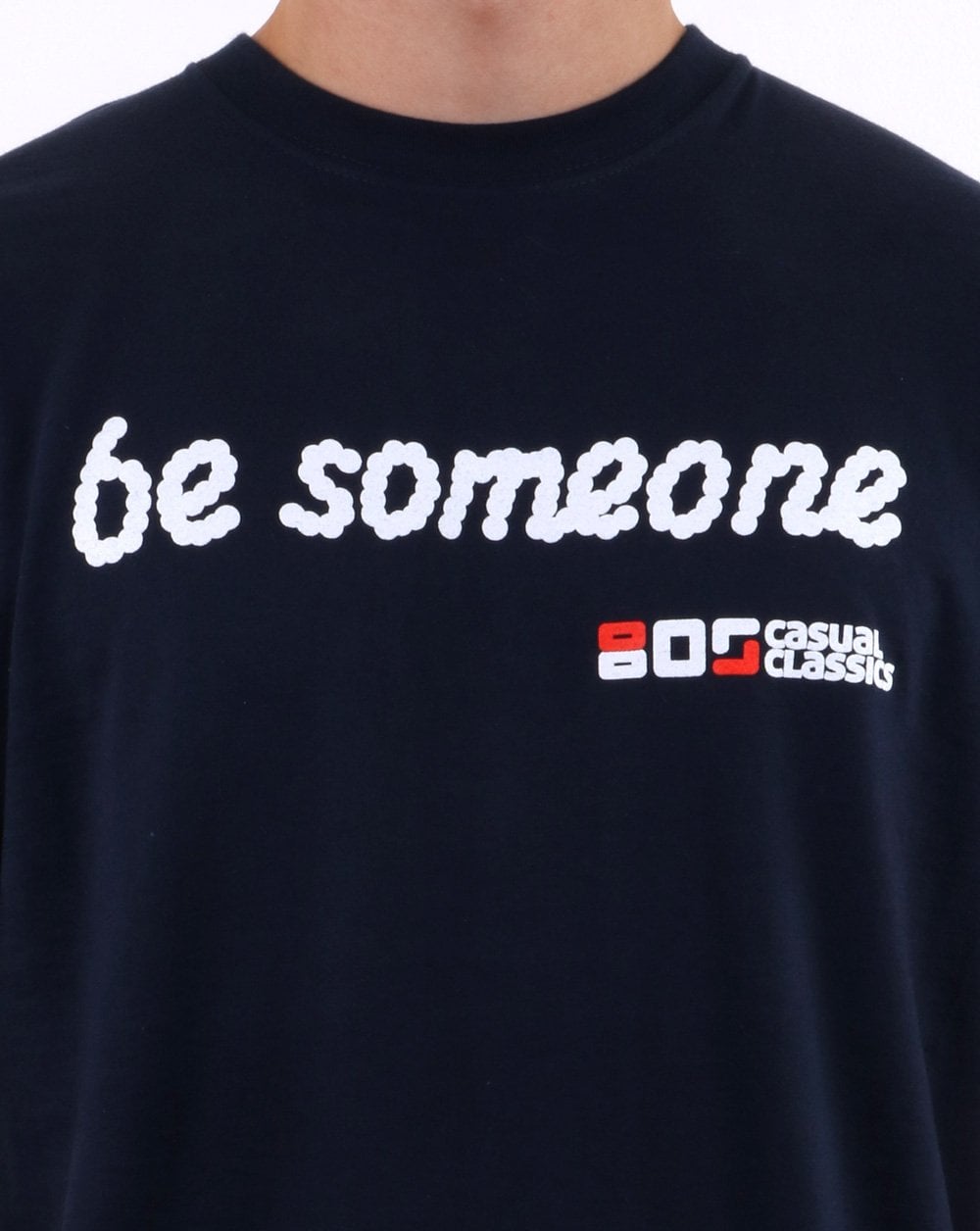80s Casual Classics Be Someone T-shirt Navy