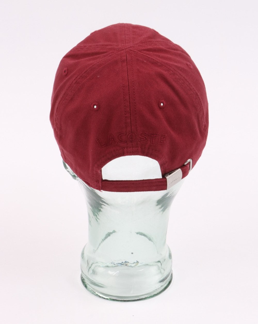 Lacoste Gabardine Cap Burgundy