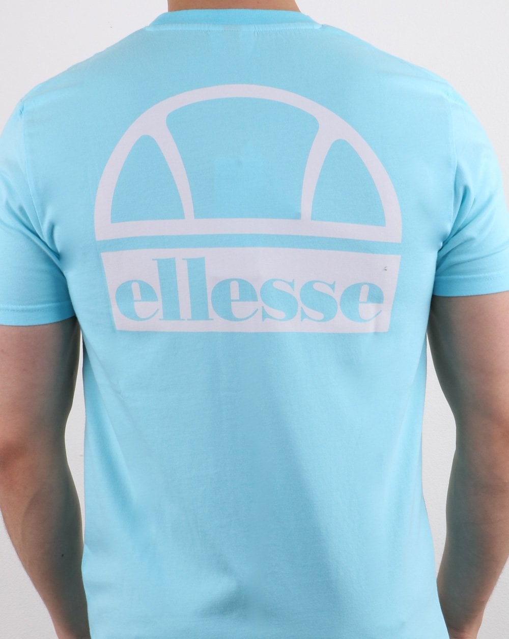 Ellesse Cuba Overdyed T Shirt Neon Blue