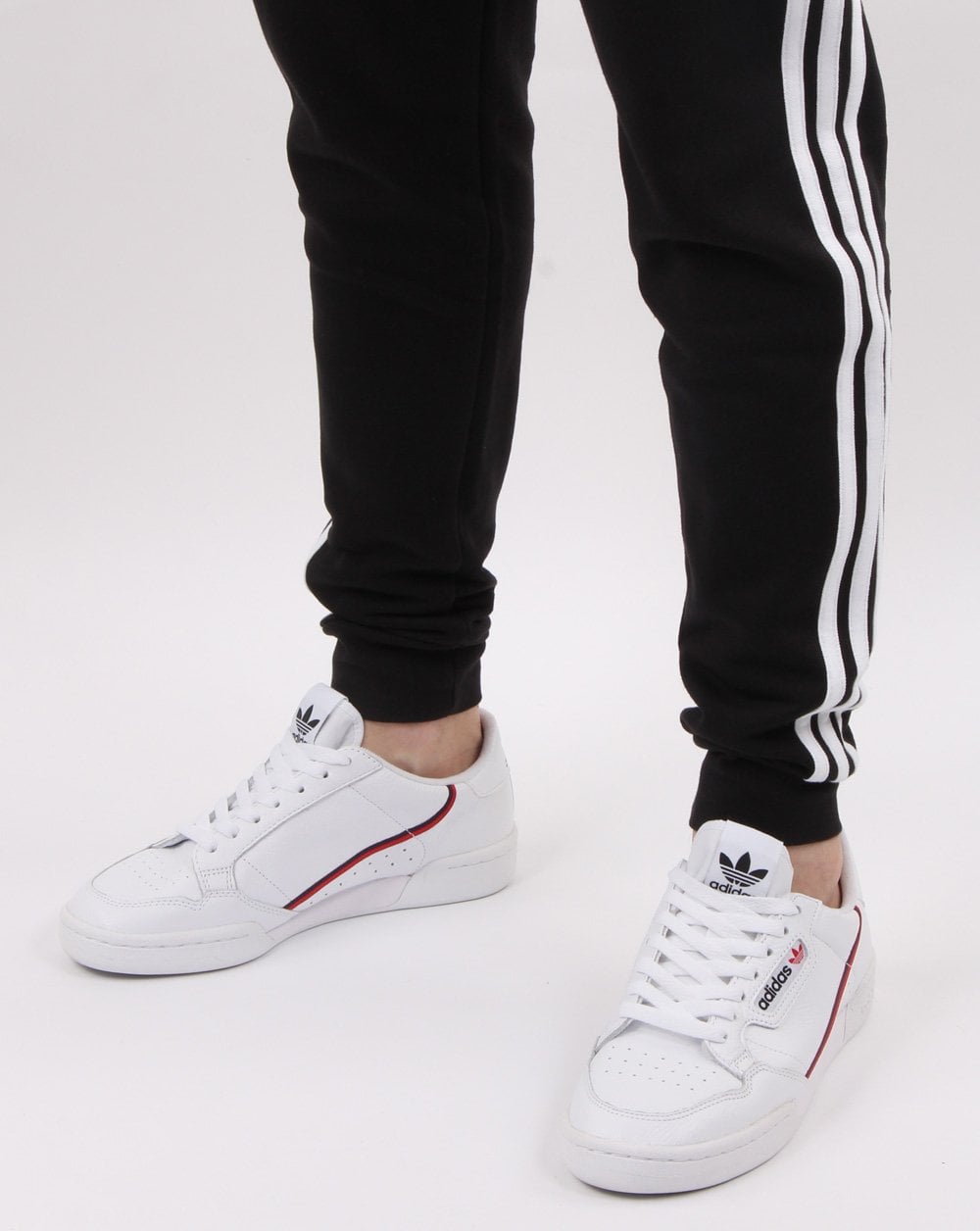 Adidas Originals 3 Stripe Joggers Black
