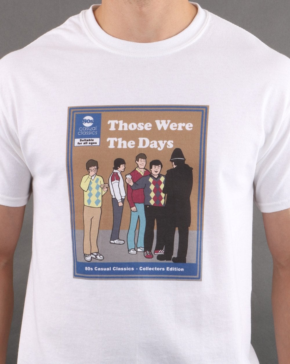80s Casual Classics Those Were The Days T Shirt White