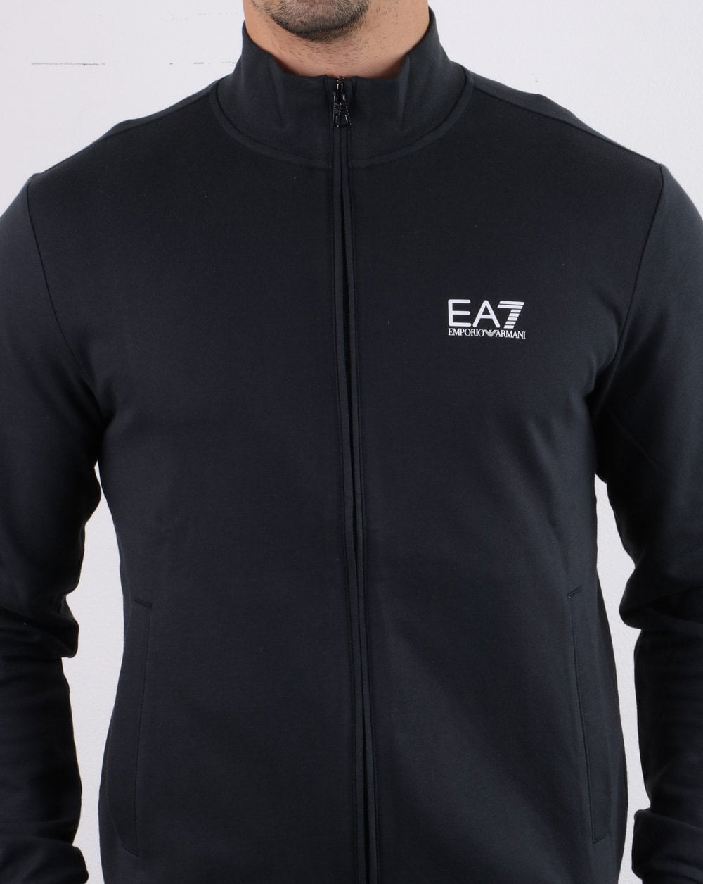 Emporio Armani EA7 Track Top Navy