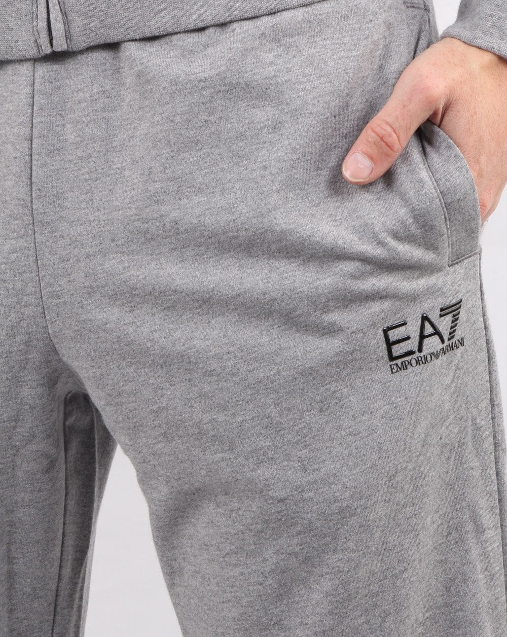 Emporio Armani EA7 Tracksuit Medium Grey Melange