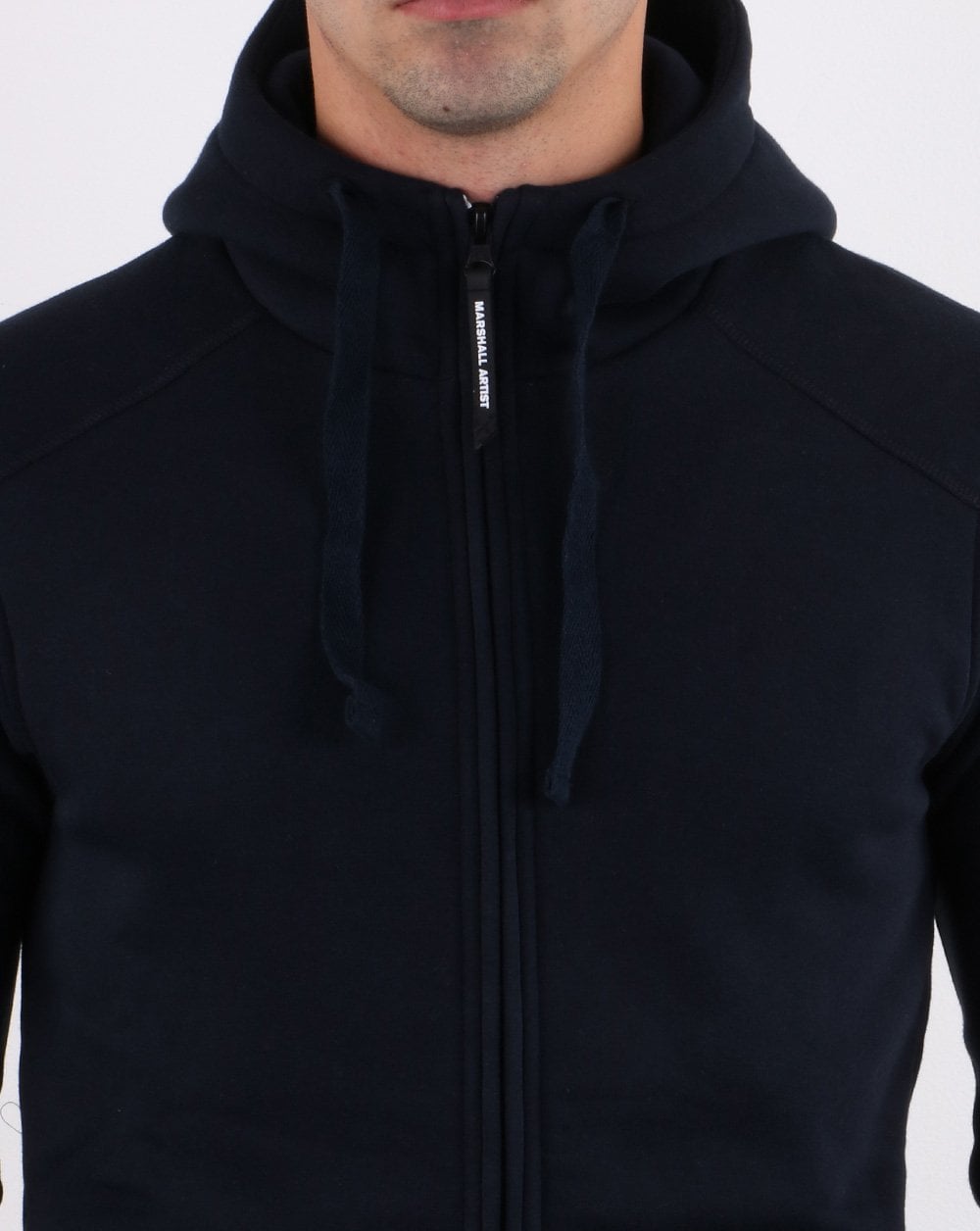 Marshall Artist Siren Full Zip Hoodie Navy