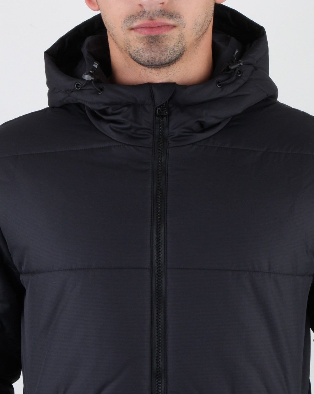 Emporio Armani EA7 Puffer Jacket Charcoal