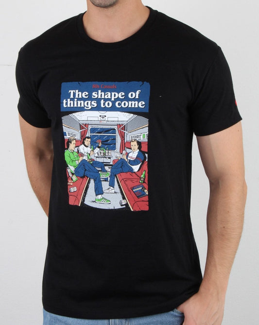 80s Casuals 80s Casuals Shape Of Things To Come T-shirt Black