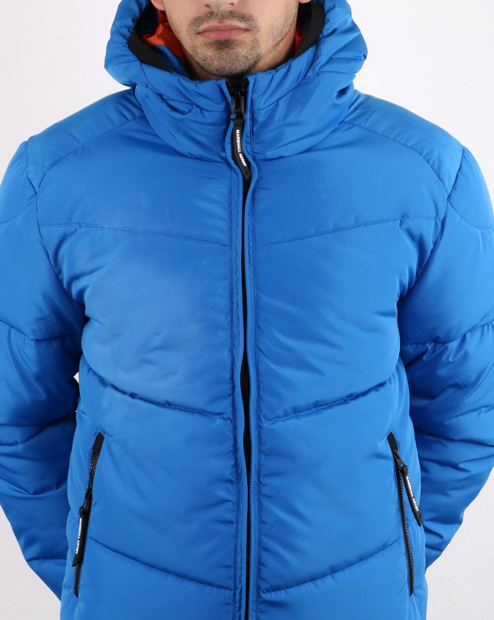 Marshall Artist Paninaro Bubble Jacket Royal
