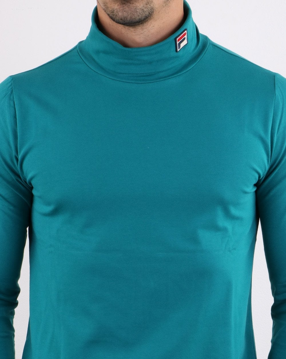 Fila Vintage Roll Neck Teal