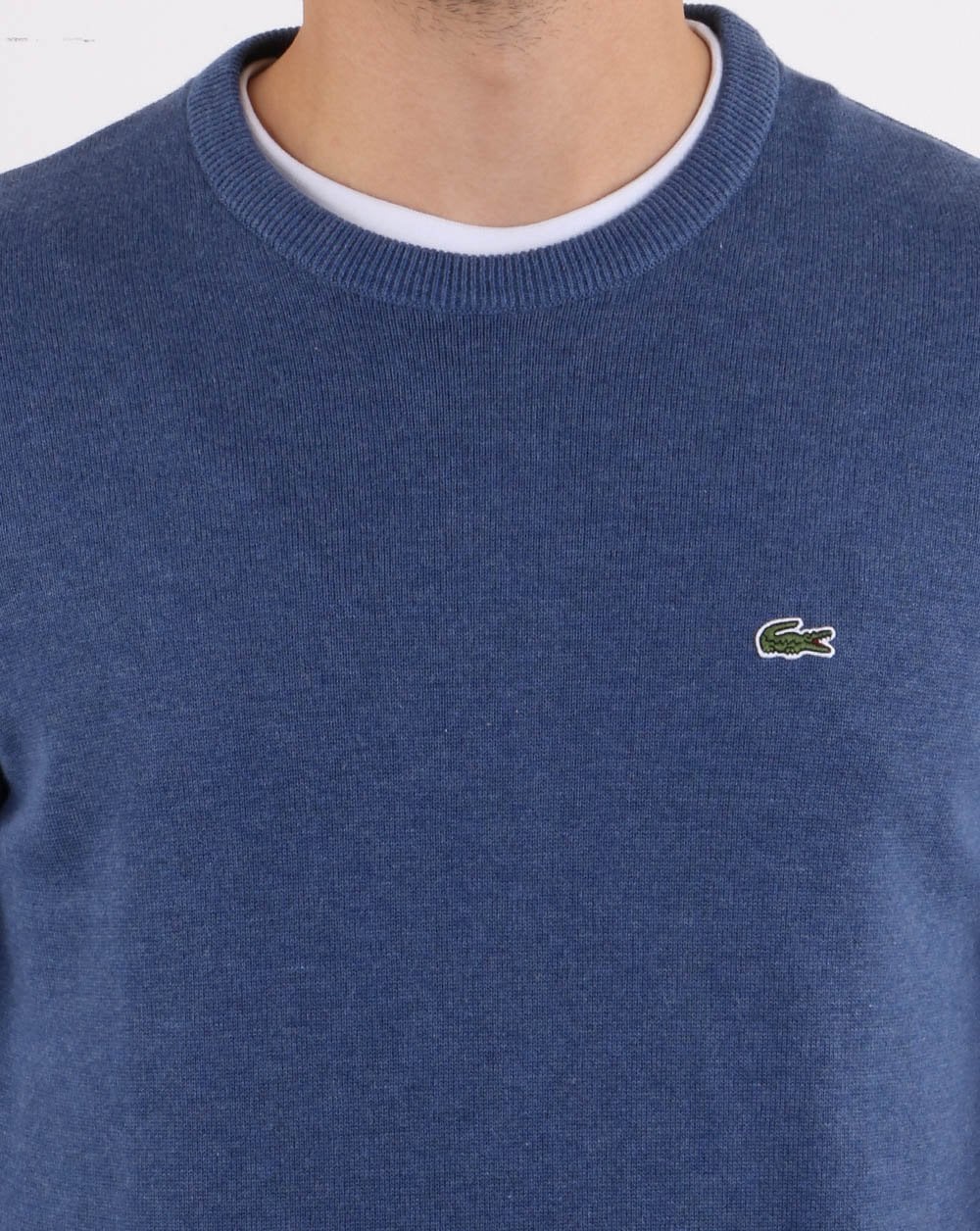 Lacoste Crew Neck Jumper Blue