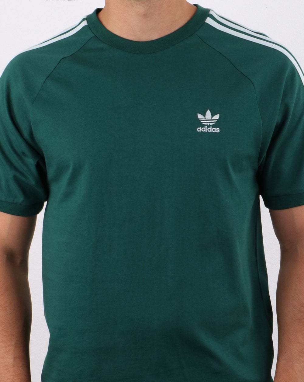 Adidas Originals BLC 3-S T Shirt Collegiate Green