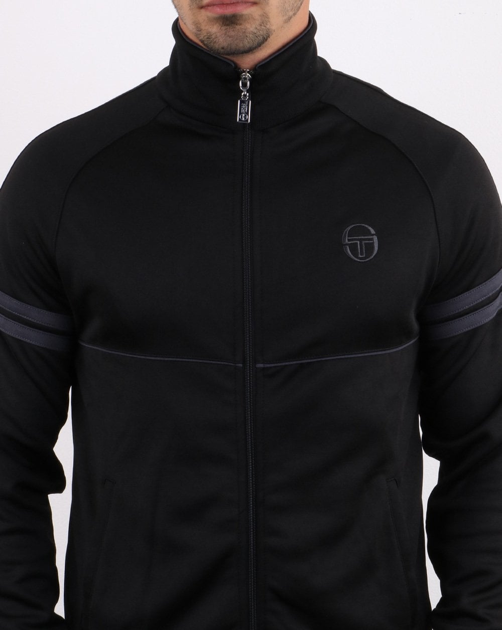 Sergio Tacchini Star Track Top Black