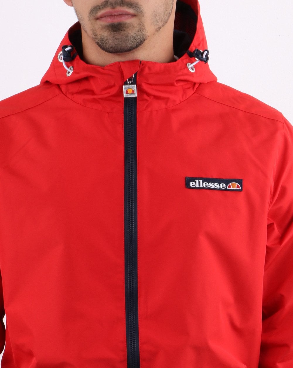 Ellesse Coated Shell Jacket Red