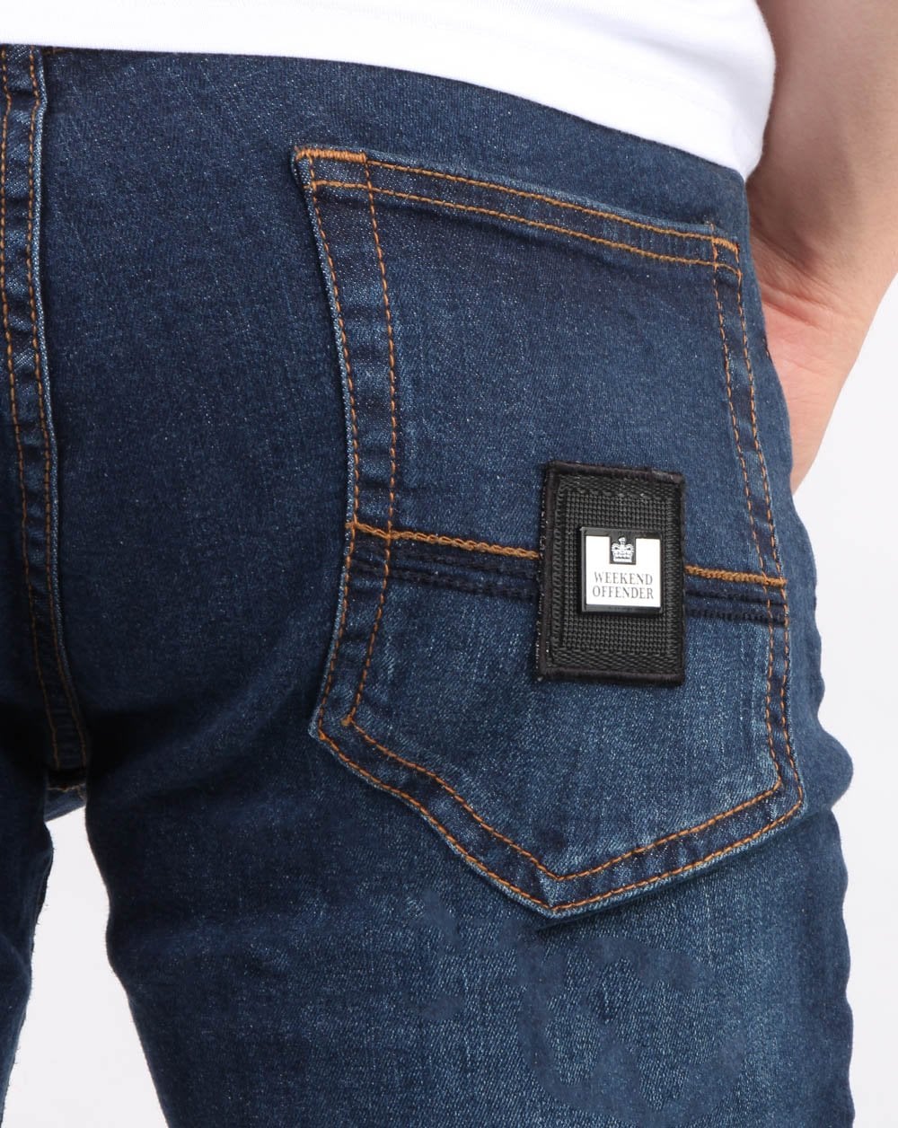 Weekend Offender Tapered Jeans Dark Vintage