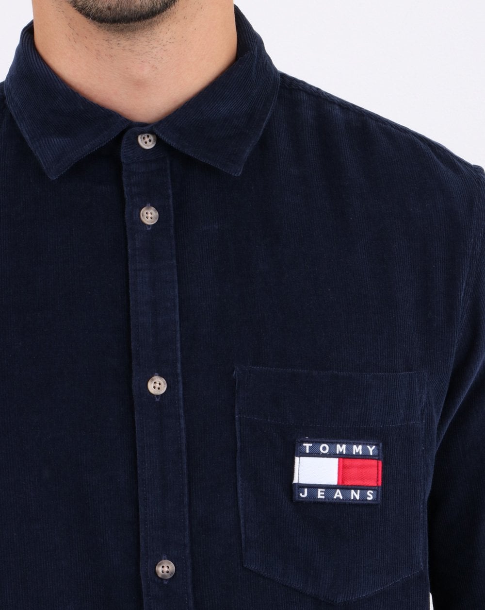 Tommy Hilfiger Cord Shirt Navy