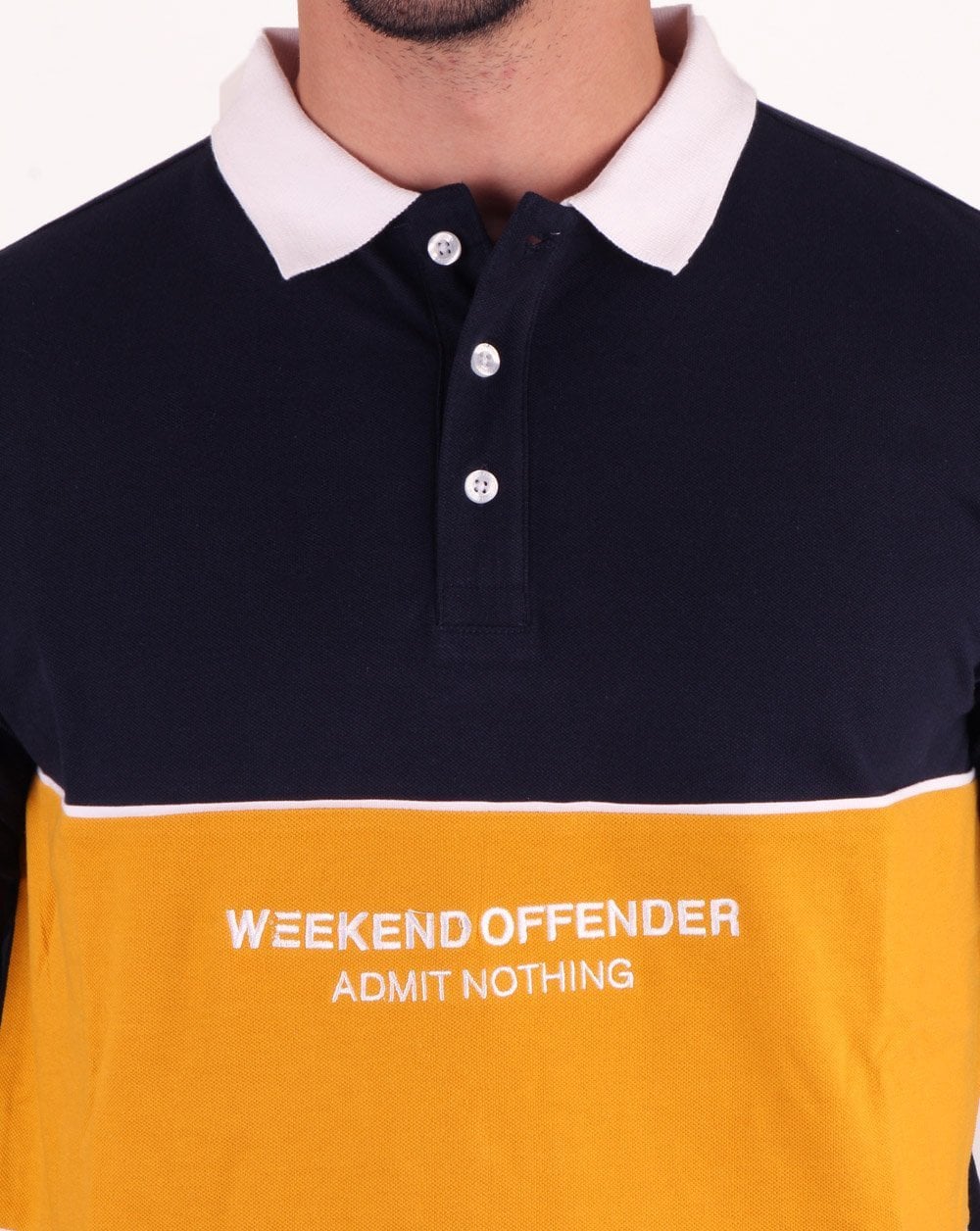 Weekend Offender Merida Polo Shirt Navy