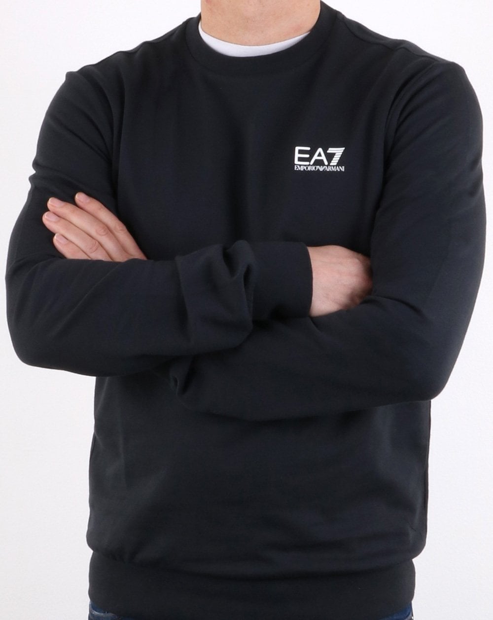 Emporio Armani EA7 Sweatshirt Navy Blue