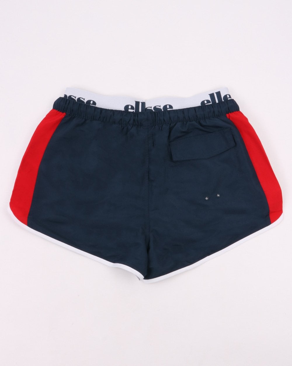 Ellesse Nasello Swim Shorts Navy/red