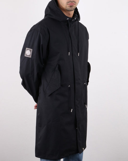 Pretty Green Pretty Green Whiteley Technical Parka Black