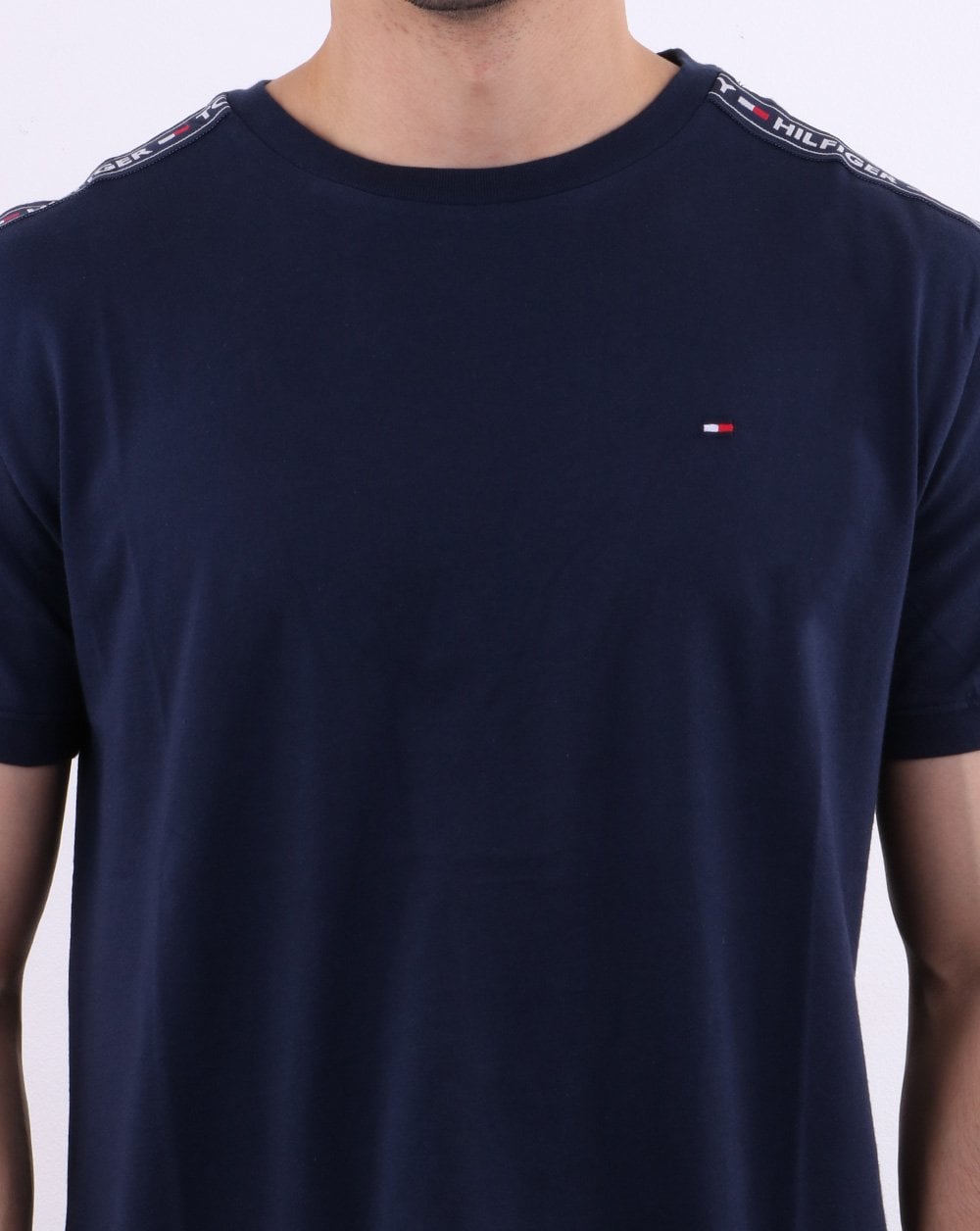 Tommy Hilfiger Taping T Shirt Navy