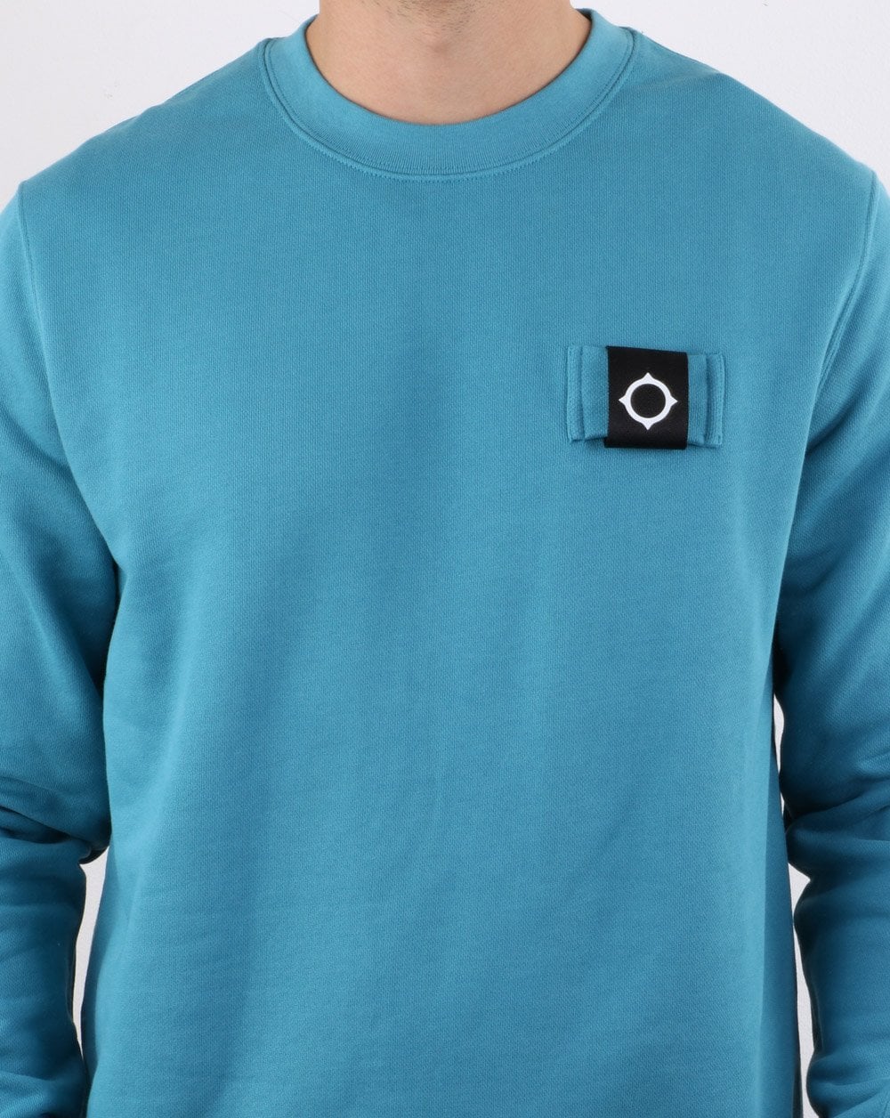 Ma.strum Training Crew Sweat Ice Blue