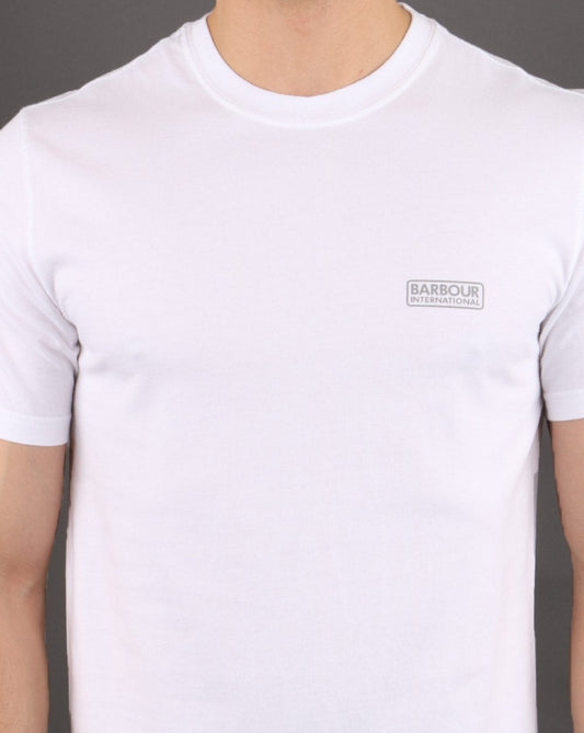 Barbour International Barbour International Small Logo T-shirt White