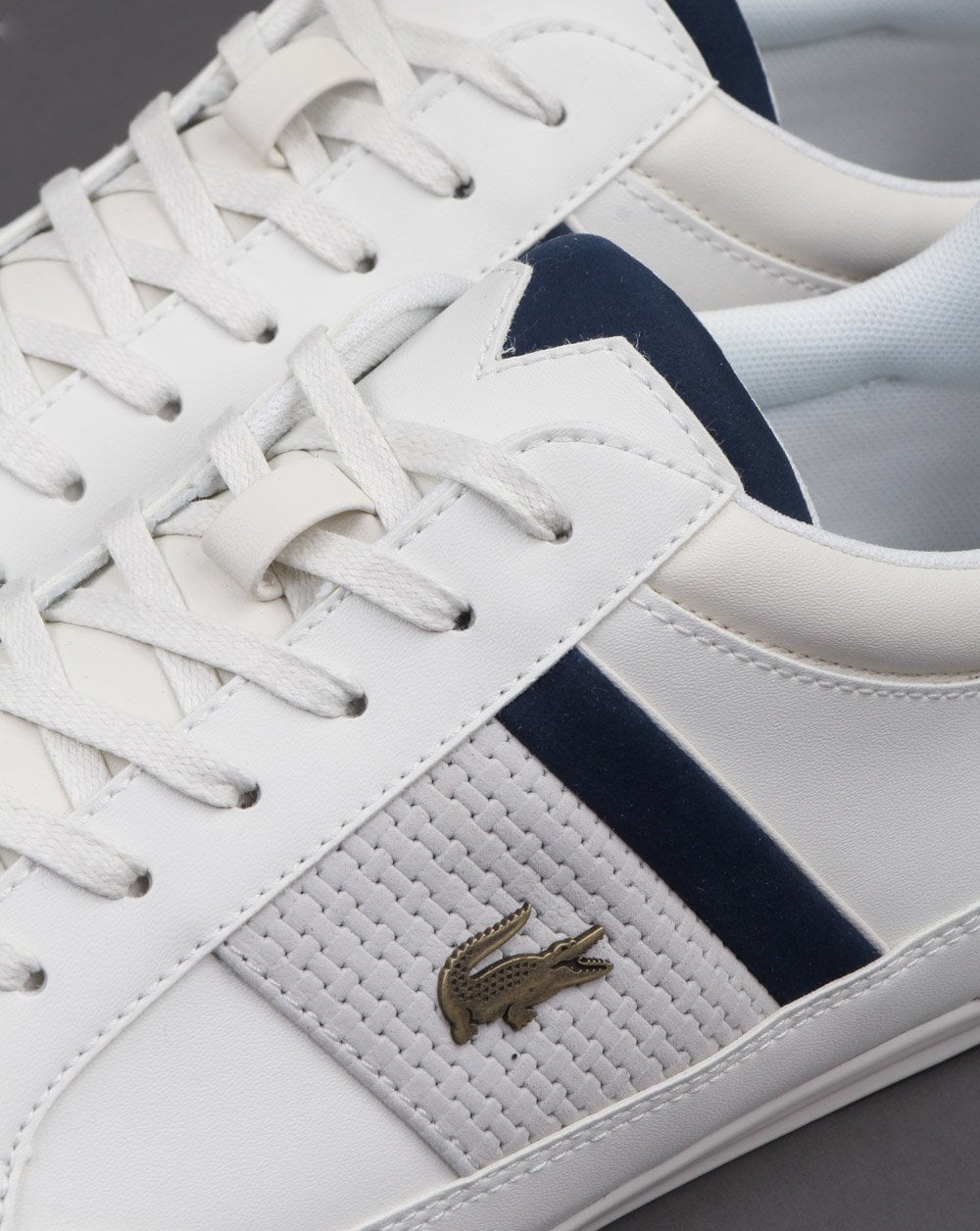 Lacoste Footwear Chaymon Trainer White/Navy