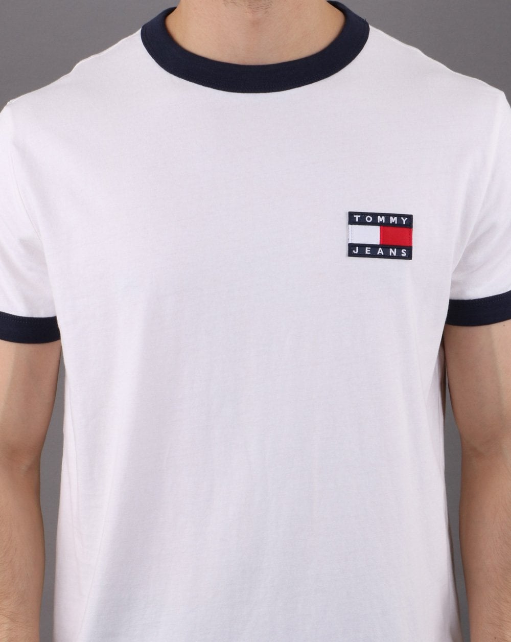 Tommy Hilfiger Ringer T-shirt White