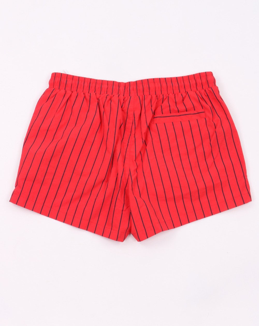 Fila Vintage Pinstripe Swim Shorts Red/navy