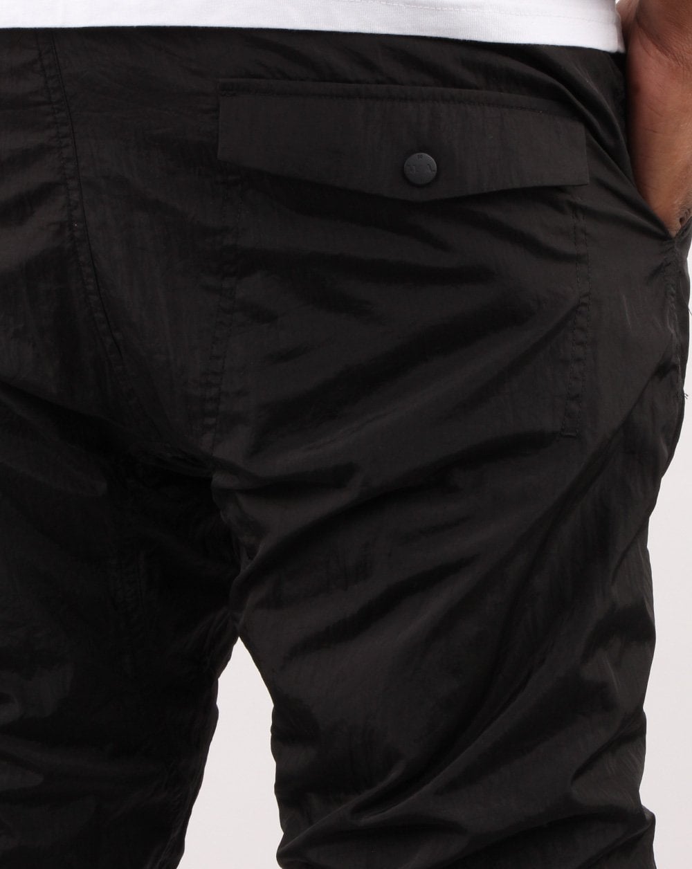 Marshall Artist Liquid Nylon Track Pants Black