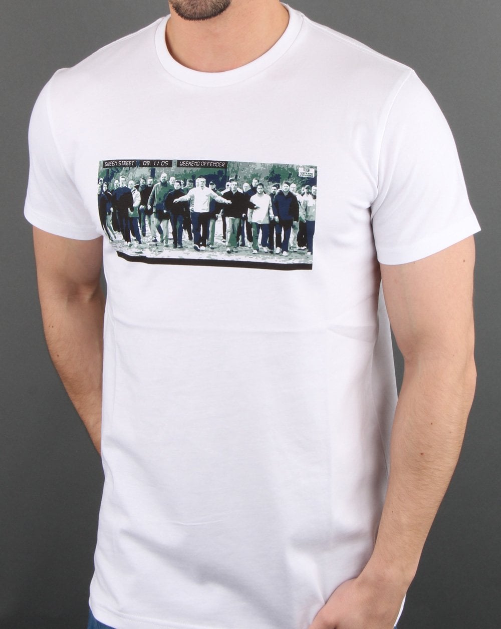 Weekend Offender Green Street T-shirt White