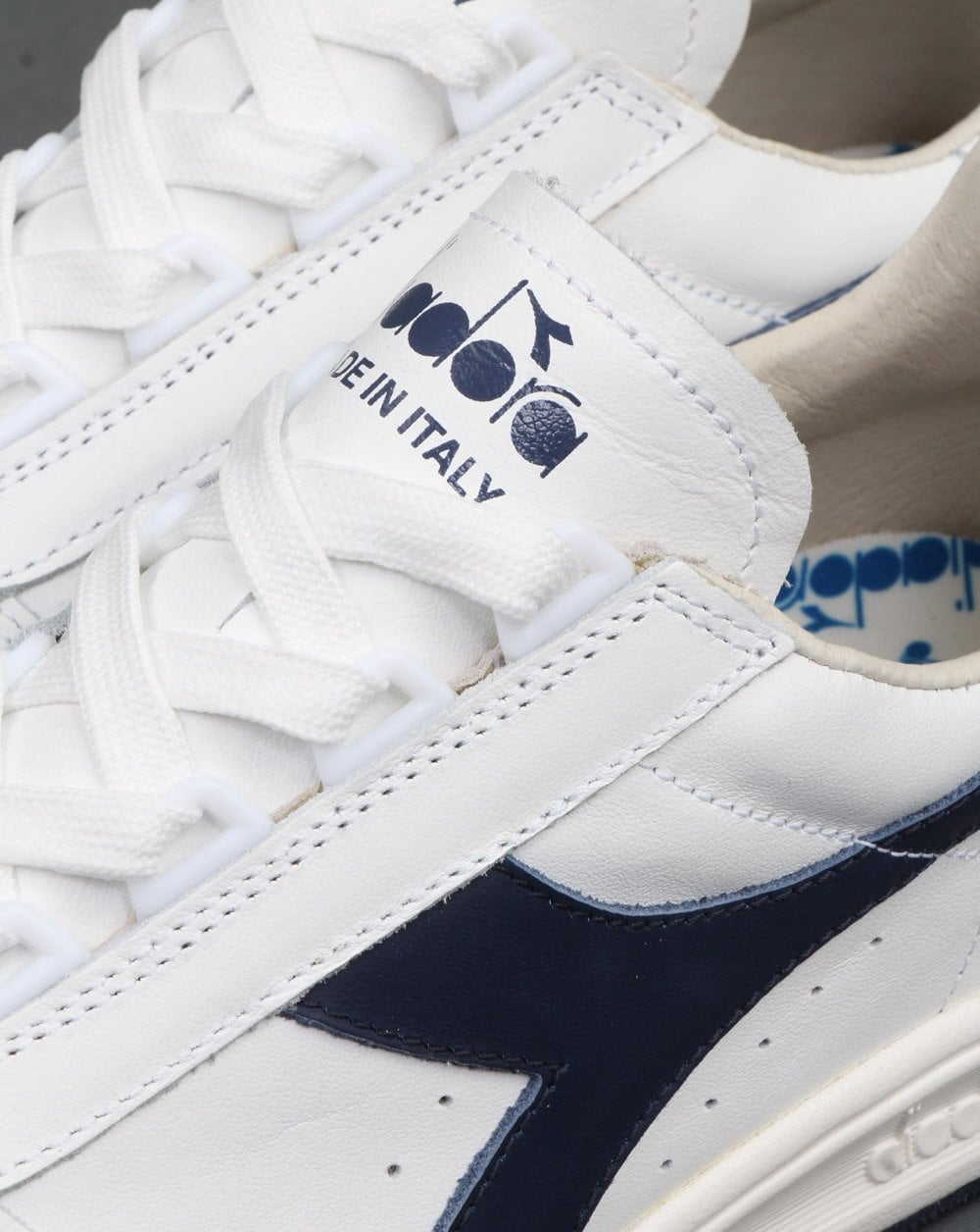 Diadora B. Elite Trainer Premium White/Navy -ltd offer
